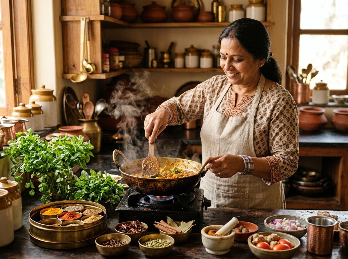 Home cooking authentic Indian food for catering and events